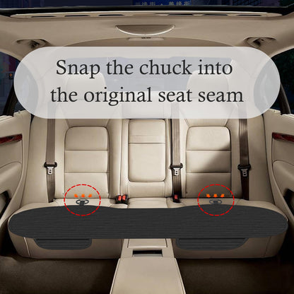 Breathable Non-Slip Rear Seat Cover with Side Pockets