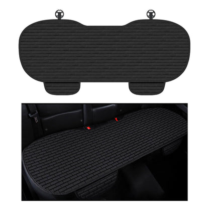 Breathable Non-Slip Rear Seat Cover with Side Pockets
